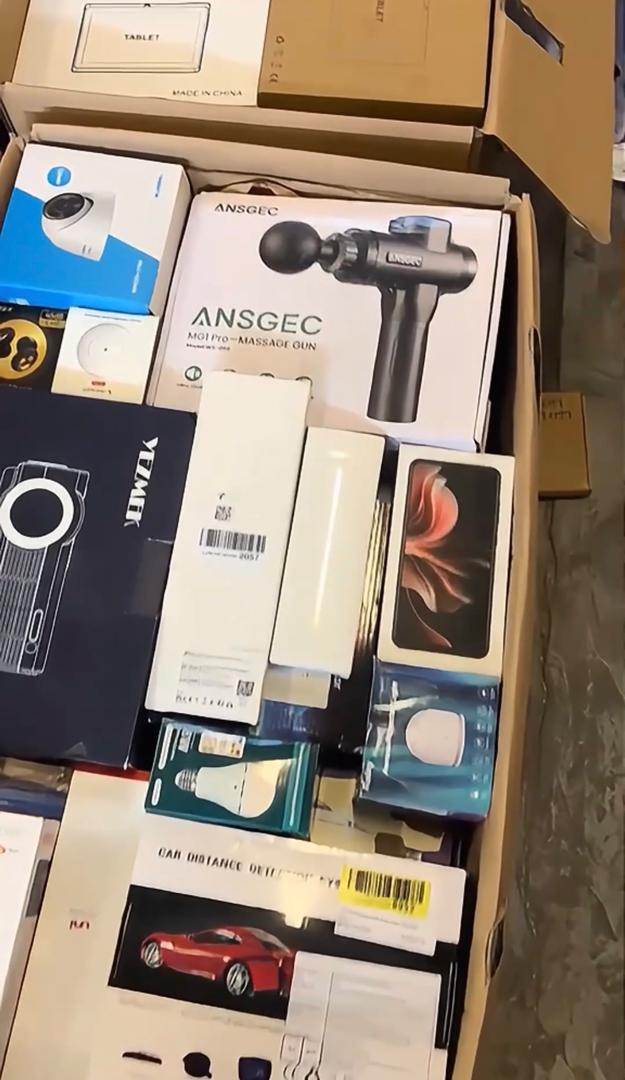 Amazon Electronics Mystery Boxes pallets