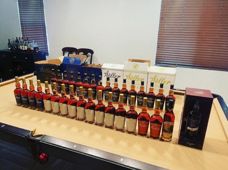 Quality Weller whiskey pallets liquidation