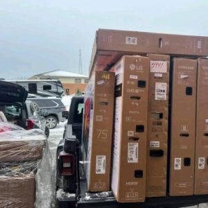 TV Pallets liquidation for Wholesale Sale – 20 Original Samsung, LG, Sony, TCL, Vizio & Hisense TVs